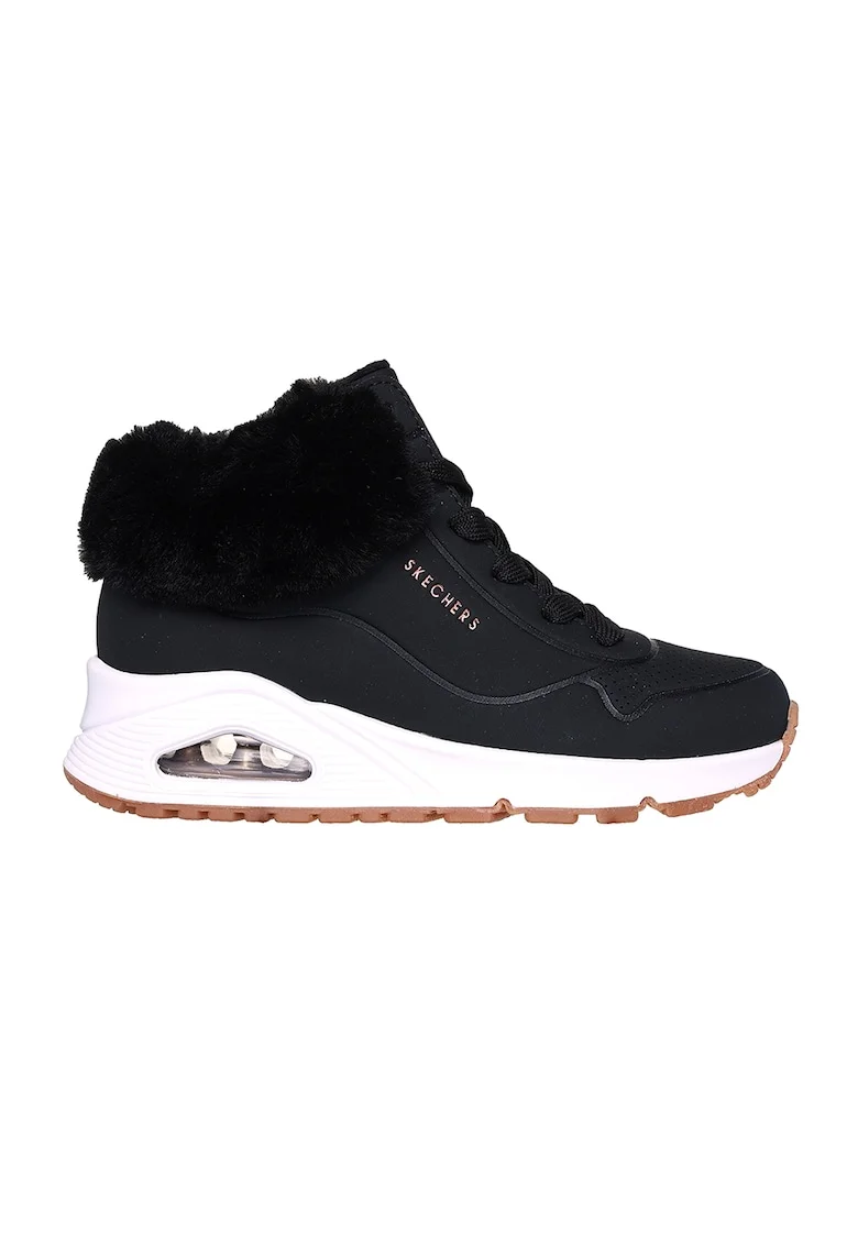 Ghete sport Uno-Fall Air, Alb/Negru