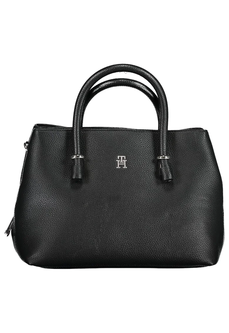 Geanta dama  Emblem Satchel AW0AW15224, Negru