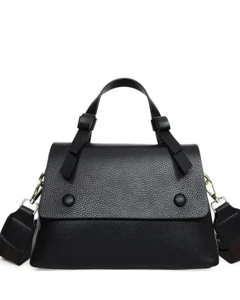 Geanta de dama, Morwenna GT2769, piele naturala, Negru