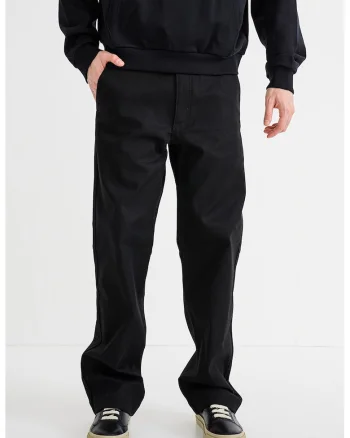 Pantaloni regular fit Zarik, Negru