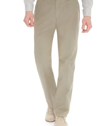 Pantaloni barbati,  Monza 5458, Bej,, Bej