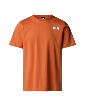 Tricou  Ss Outdoor Graphic NF0A8C1Z6IG1 Barbati Portocaliu