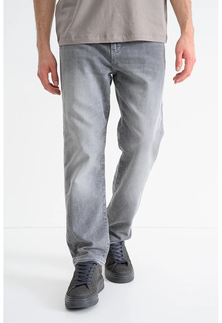 Blugi regular fit, Gri cenusiu