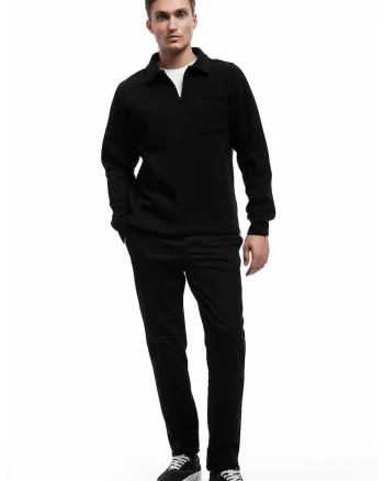 Pantaloni slim fit, Negru