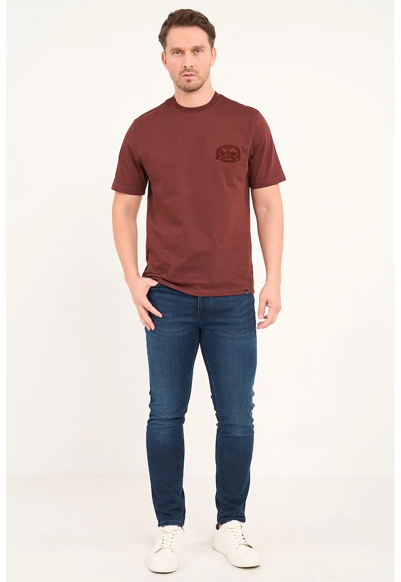 Blugi slim fit cu 5 buzunare, Albastru inchis