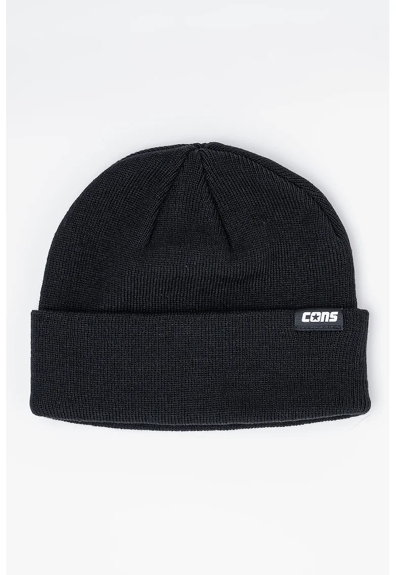 Caciula unisex elastica Skate, Negru