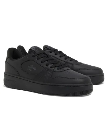 Pantofi sport low-cut din piele, Negru