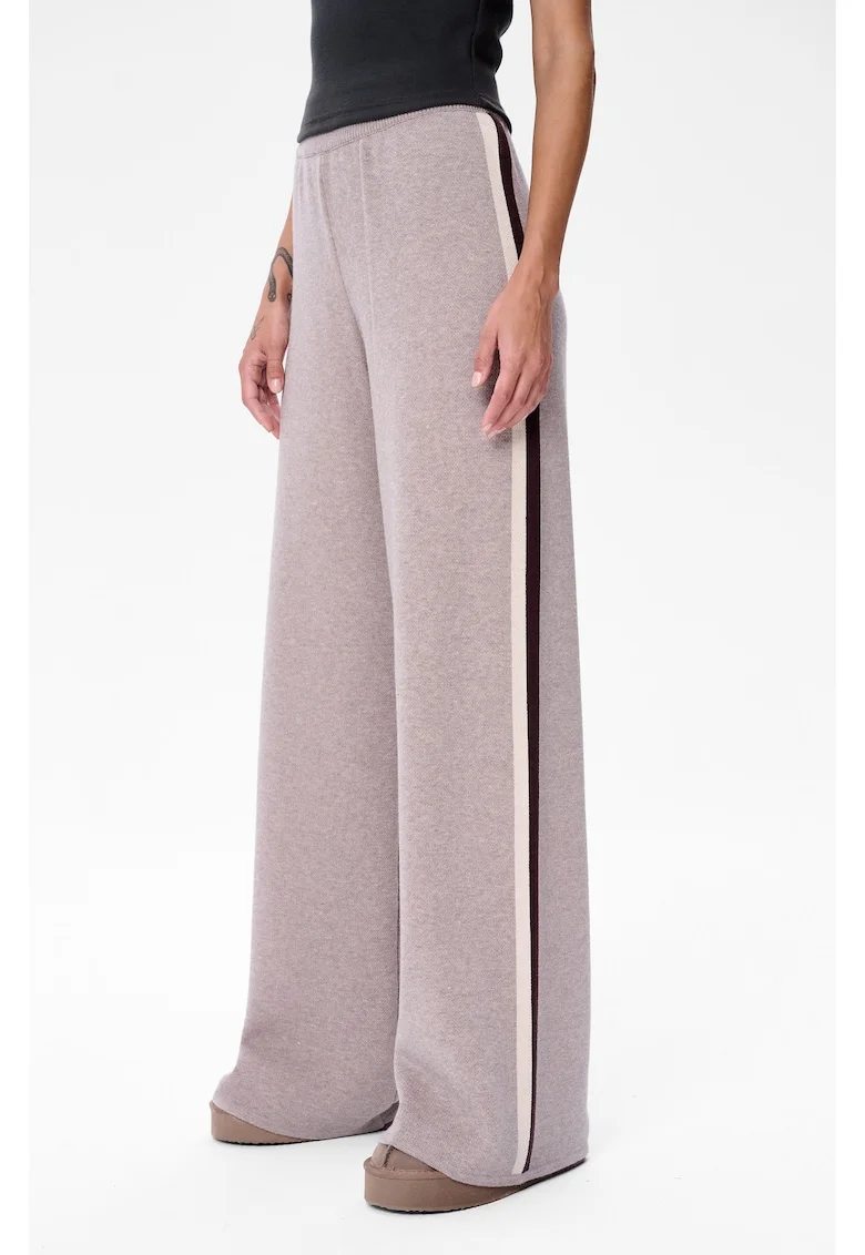 Pantaloni din tricot cu croiala ampla Tasa