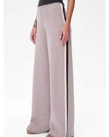Pantaloni din tricot cu croiala ampla Tasa