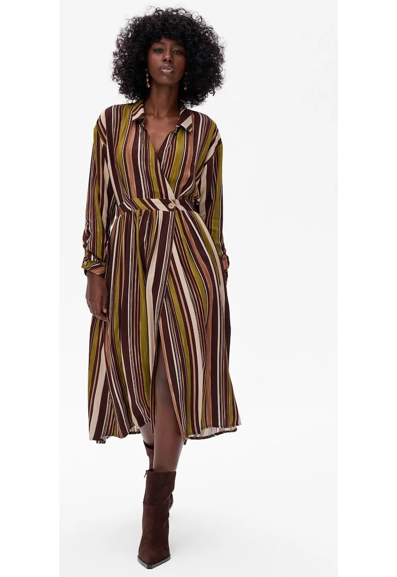 Rochie cu model petrecut Fenya, Multicolor