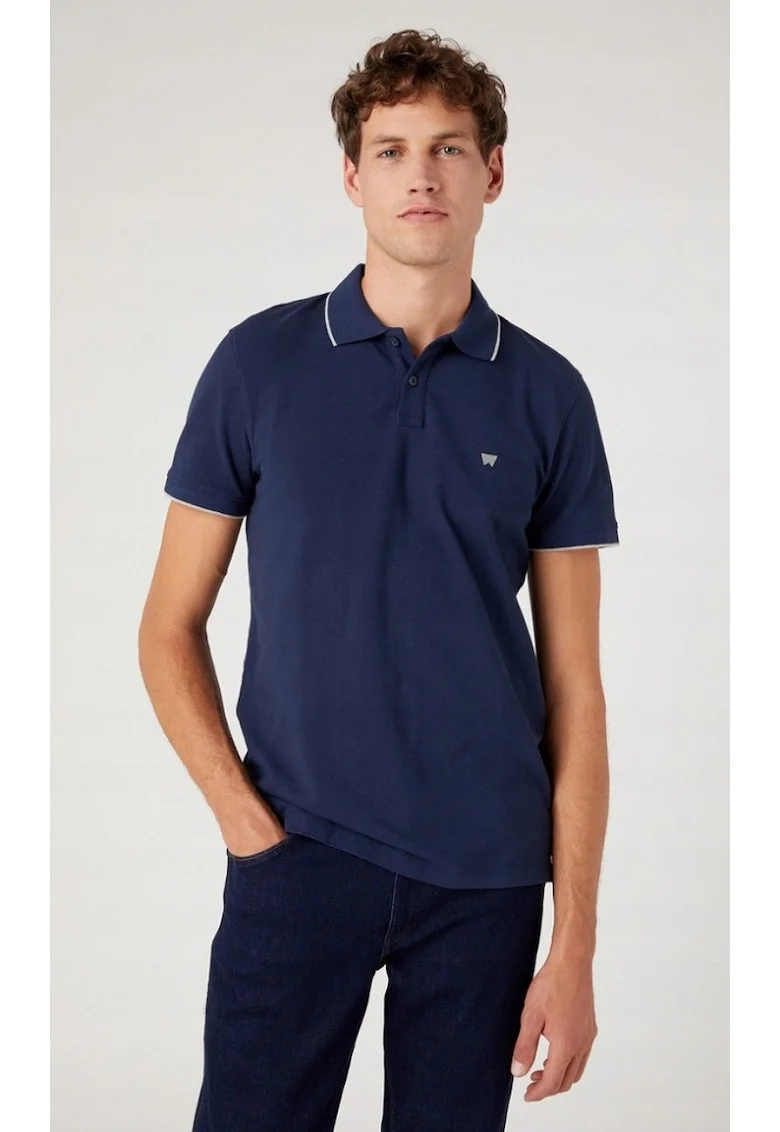 Tricou polo,  Bumbac, Bleumarin, Bleumarin