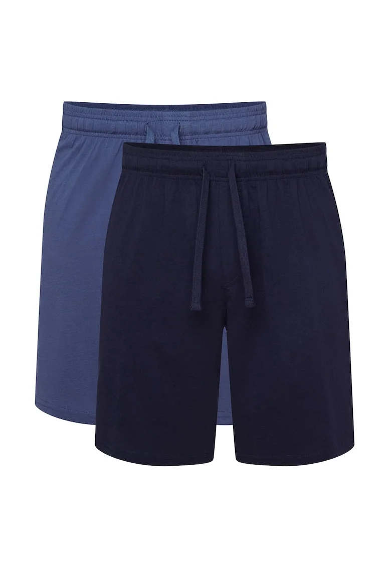 Pantaloni scurti barbati Mode  set de 2 perechi bleumarin, albastru, Multicolor