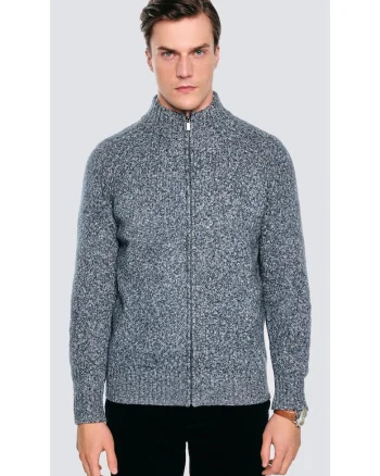 Cardigan cu fermoar Dionis 402