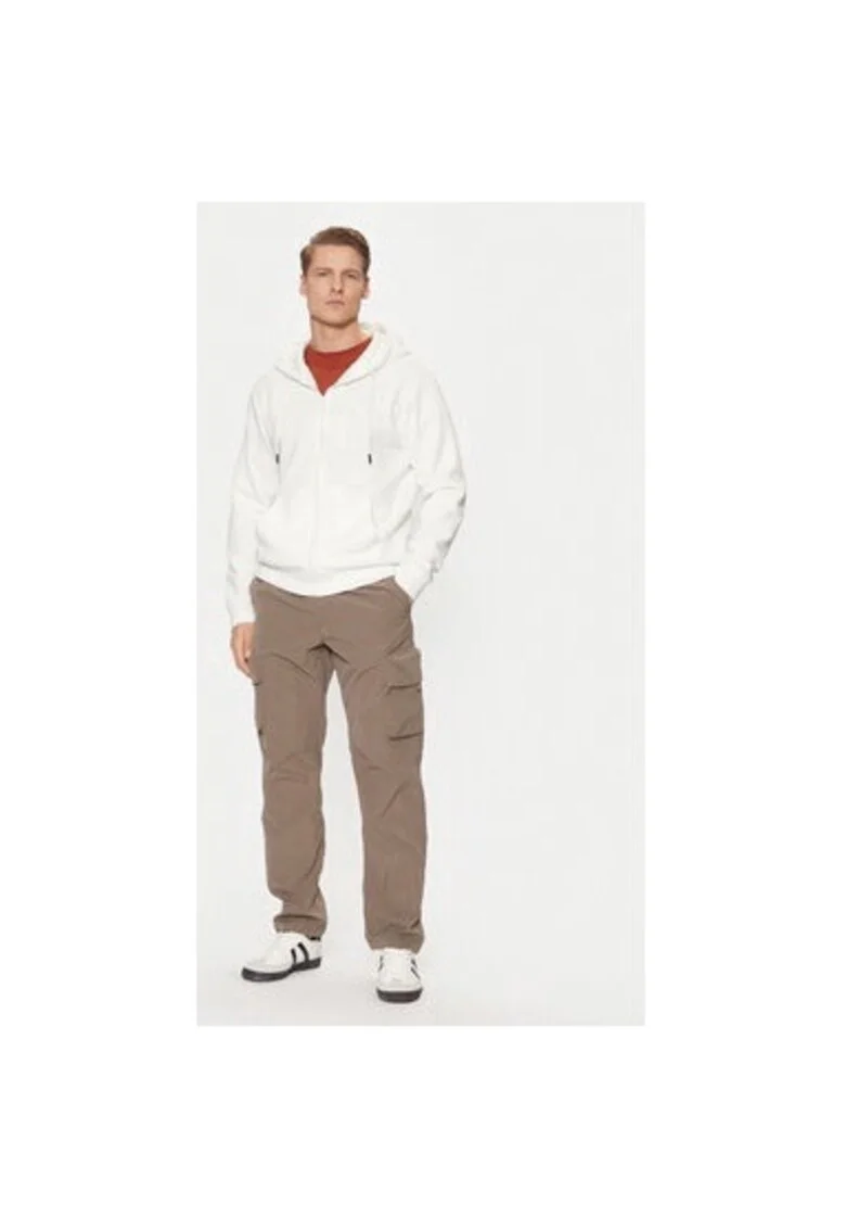 Bluza barbati,  304782497, Poliester/Bumbac, Alb, Alb