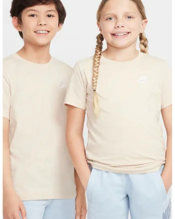 Tricou din bumbac cu decolteu la baza gatului Futura, Maro nisip