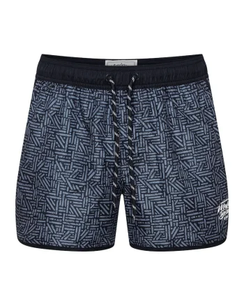 Pantaloni scurti de baie Raw  albastru, Albastru