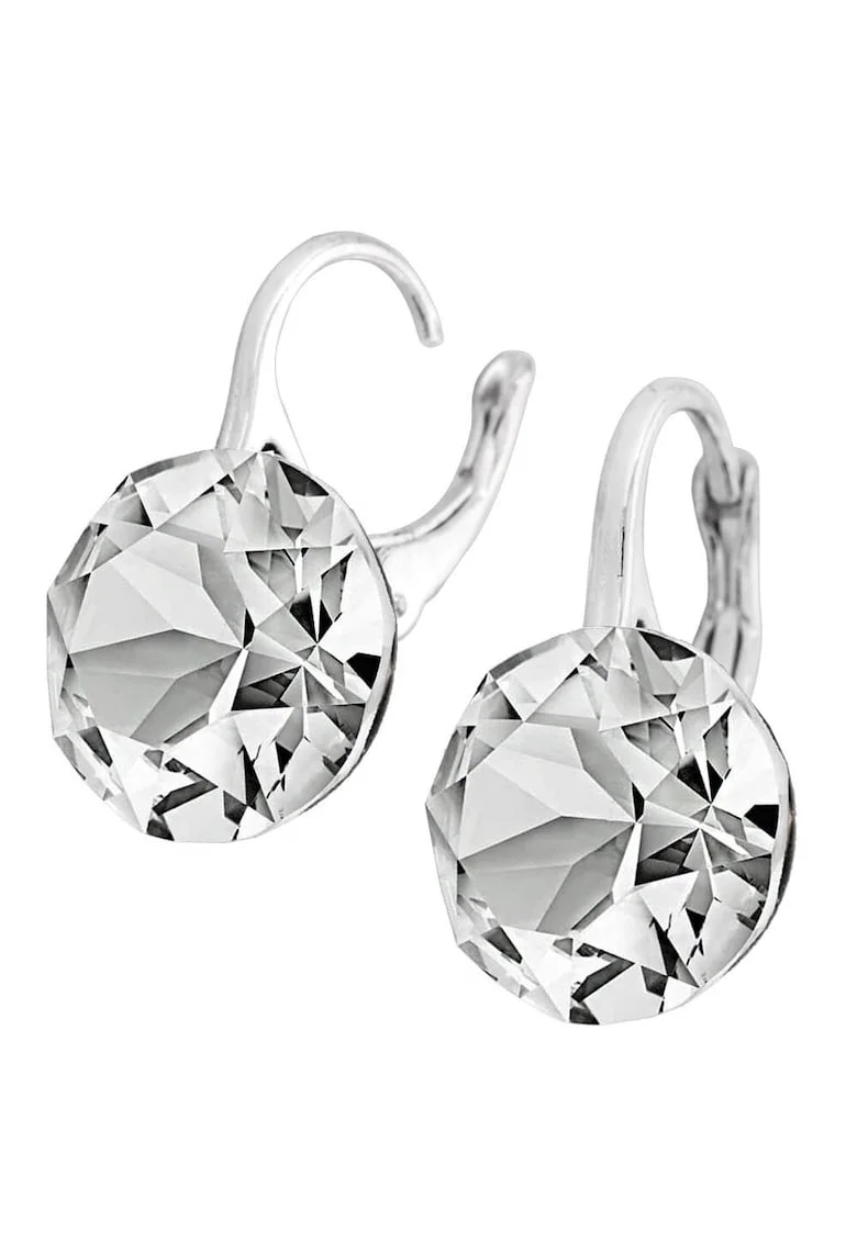 Cercei argint cu cristale Swarovski® Xirius 2,3cm Tortita
