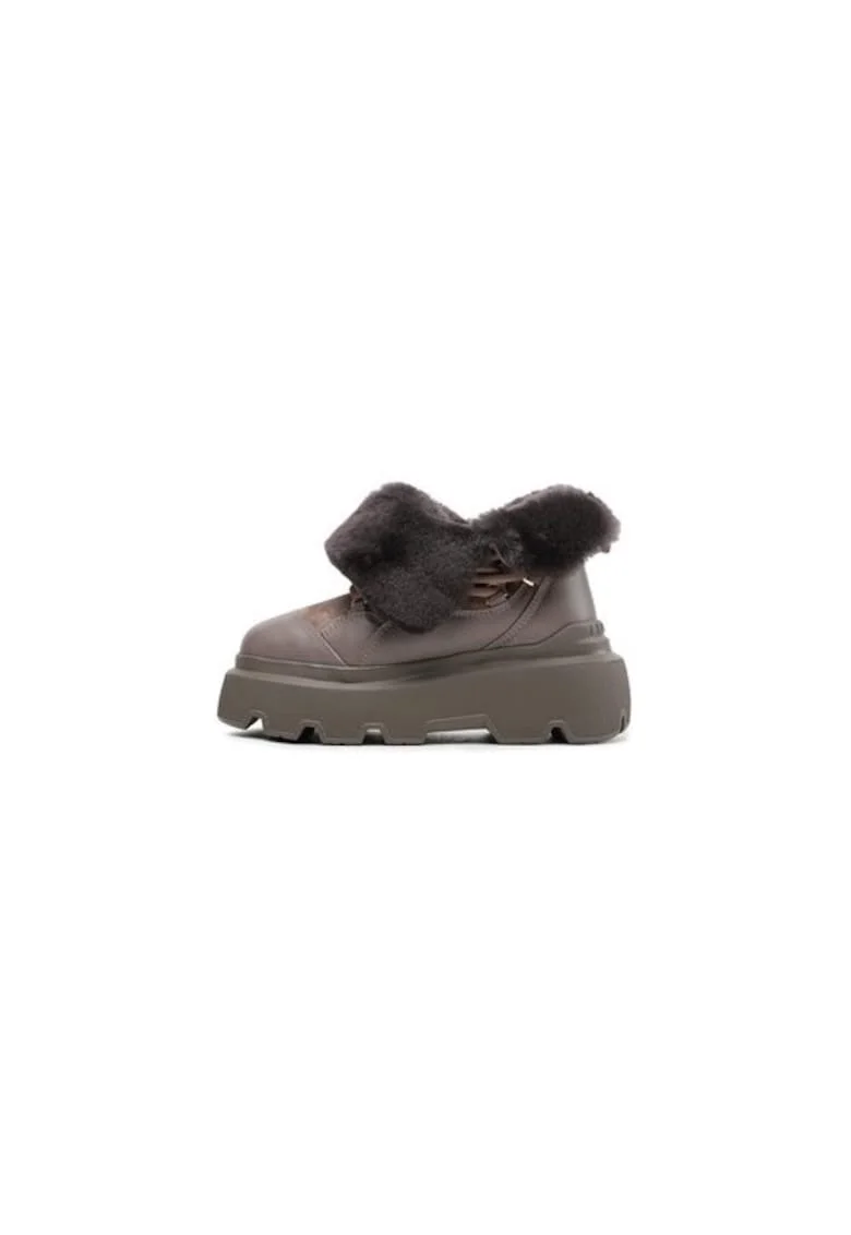 Ghete dama  303118839, Piele naturala, Maro