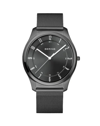 Ceas barbatesc  Quartz, 40mm, 3ATM., Negru