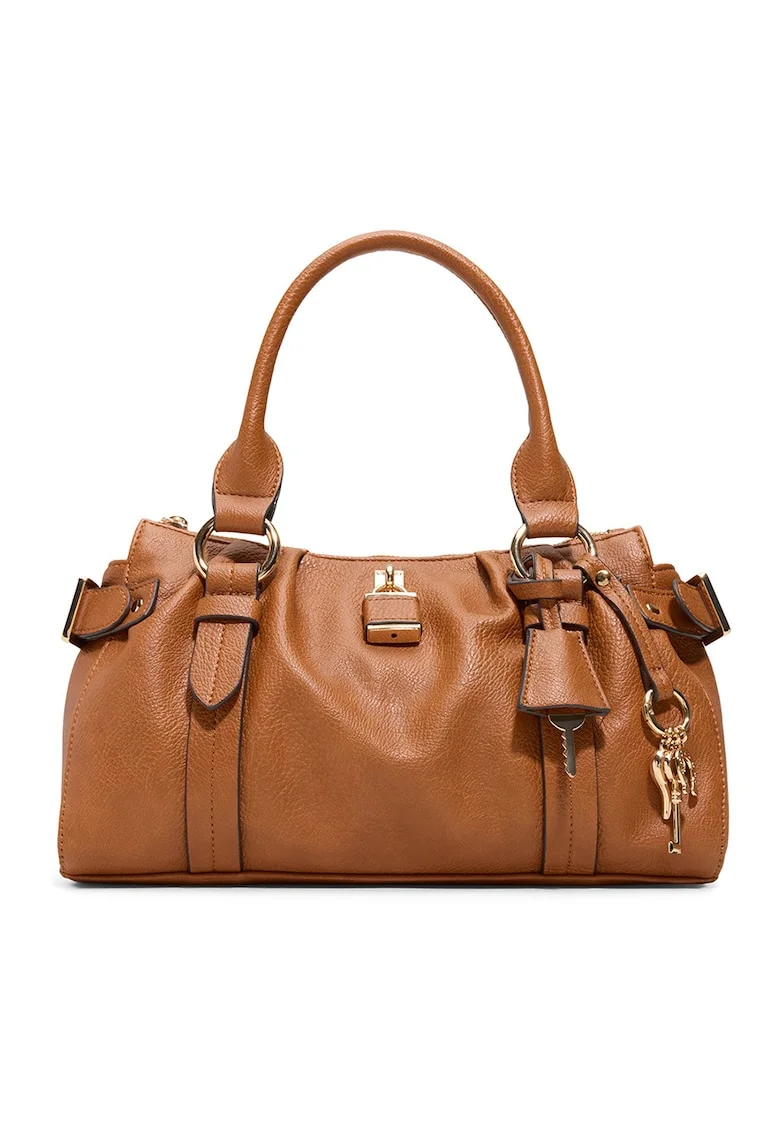 Geanta cu accesorii detasabile Alosa, Caramel