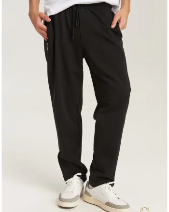 Pantaloni din bumbac, cu buzunare, pentru barbati