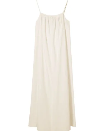 Rochie da plaja, dama, Alb Crem, Verona, Alb