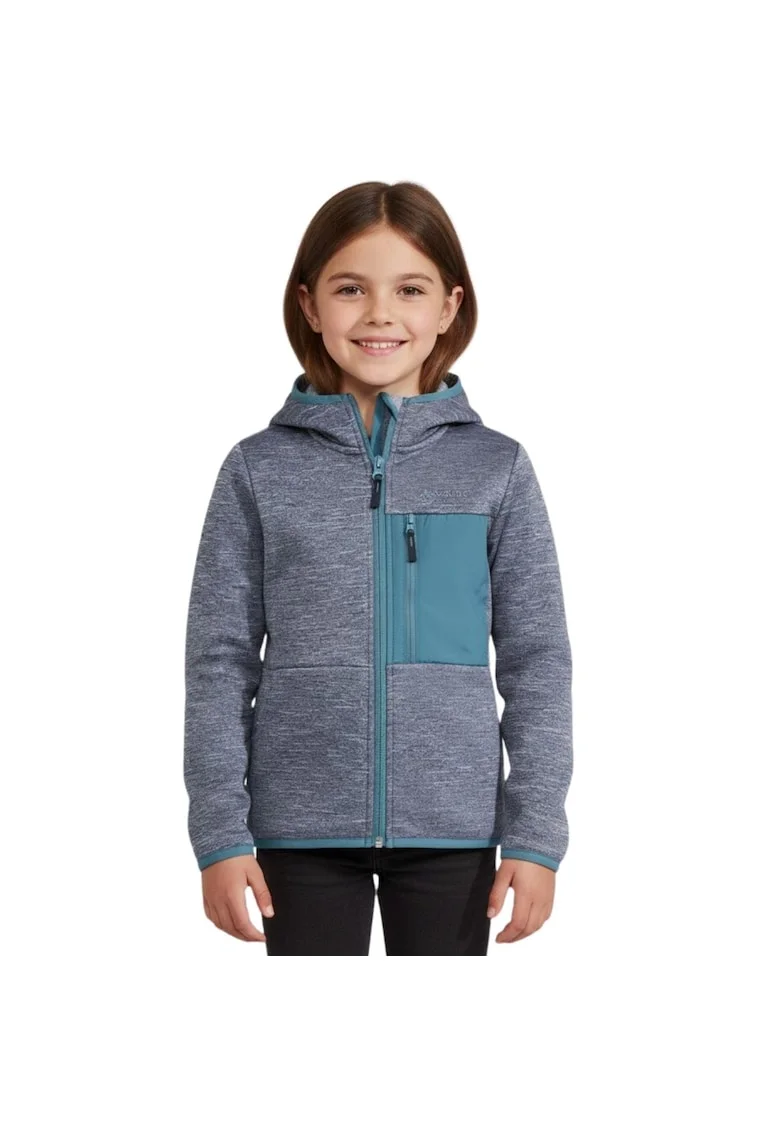 Hanorac polar cu fermoar,