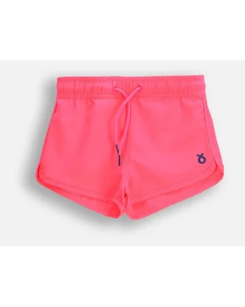 Pantaloni scurti de baie cu snur si logo,