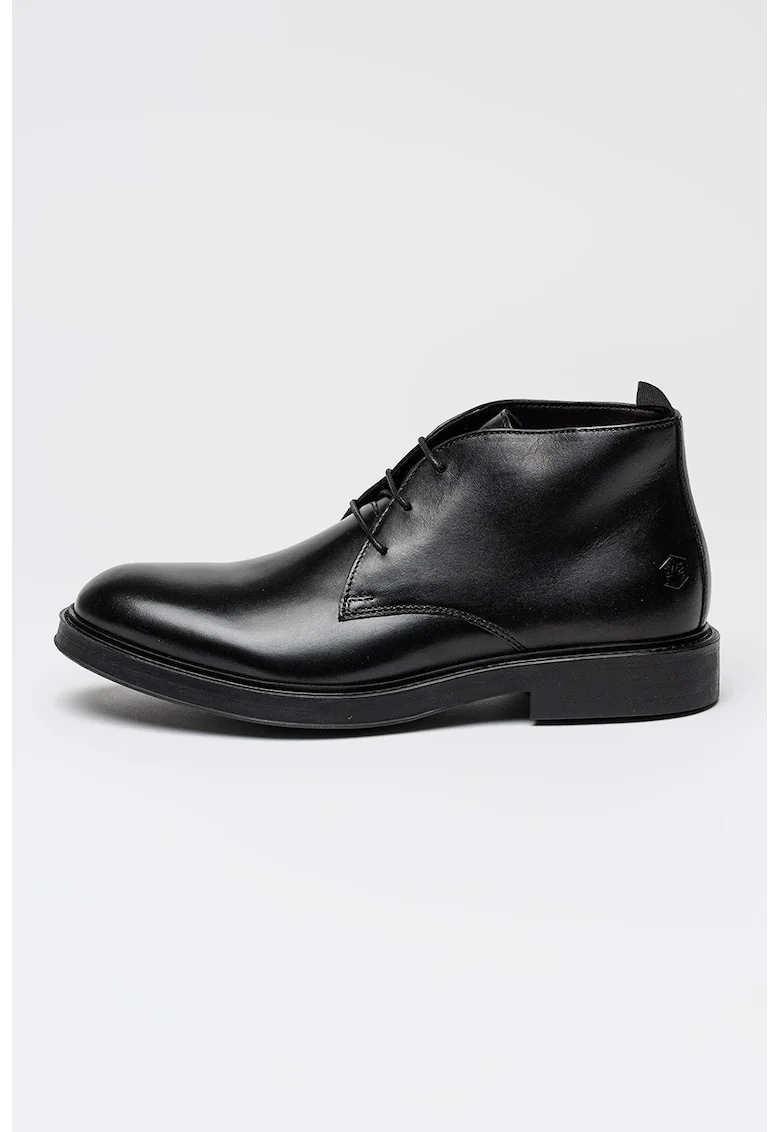 Ghete de piele Lenard, Negru