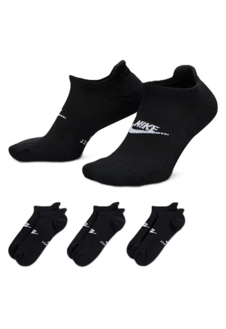 Sosete unisex,  Bumbac, Negru, Negru