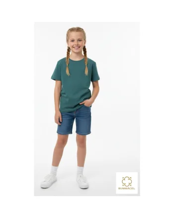 Tricou uniton din bumbac pentru fete din bumbac uniton, Verde