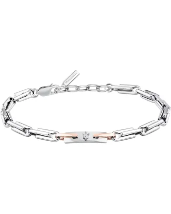 Bratara  JM425AVD107, Argintiu, Rose gold