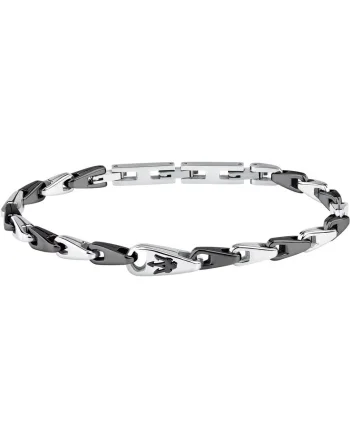 Bratara  JM425AVD100, Argintiu, Negru