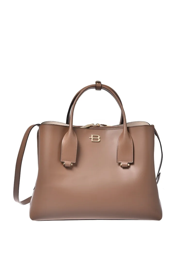 Geanta shopper din piele, Maro