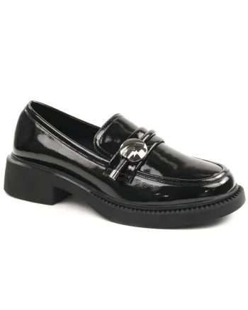 Pantofi dama D106 F10728B T 4623, Negru