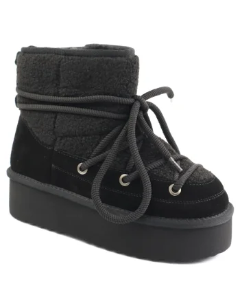 Ghete dama ghete dama Hugh Platform I1265, Negru