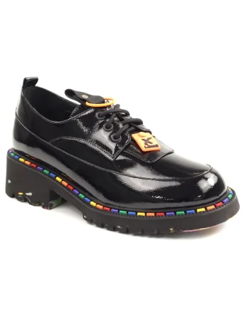 Pantofi dama D7C696 M299 G575A Ian 01 L, Negru
