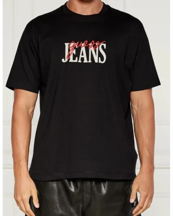 Tricou barbati Oversize  M4YI47, Negru