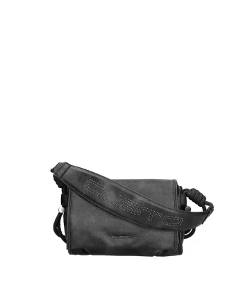 Borseta de piele ecologica Umbriel Ultra, Negru stins