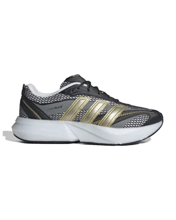 Pantofi sport din material textil Lightblaxe Glow, Auriu/Negru/Gri