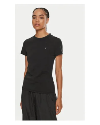 Tricou Dama,  bumbac, negru, Negru