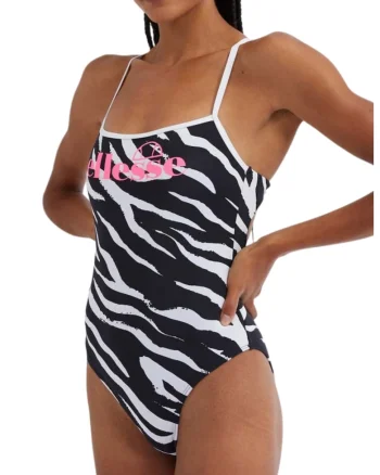 Costum intreg de baie cu model zebra Sharrone,