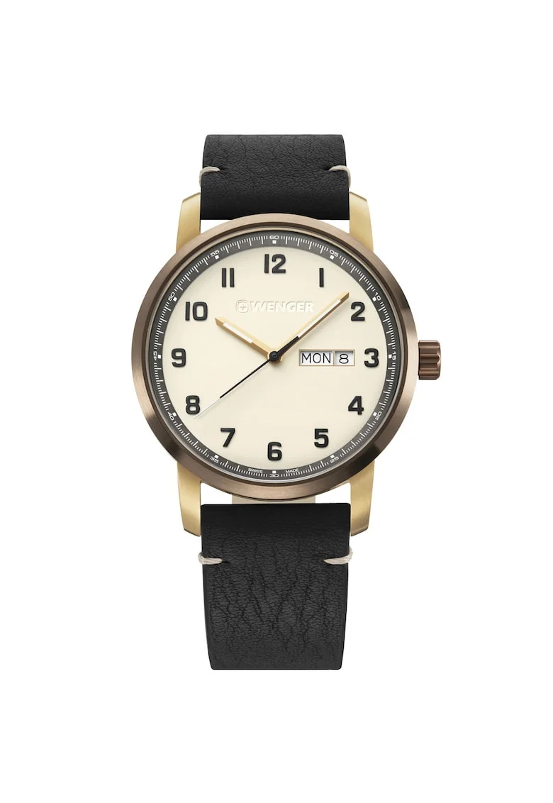Ceas barbatesc  01.1541.124 Attitude, 42mm,10ATM, Auriu, Negru