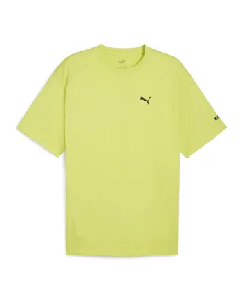 Tricou de bumbac cu decolteu la baza gatului Rad/Cal