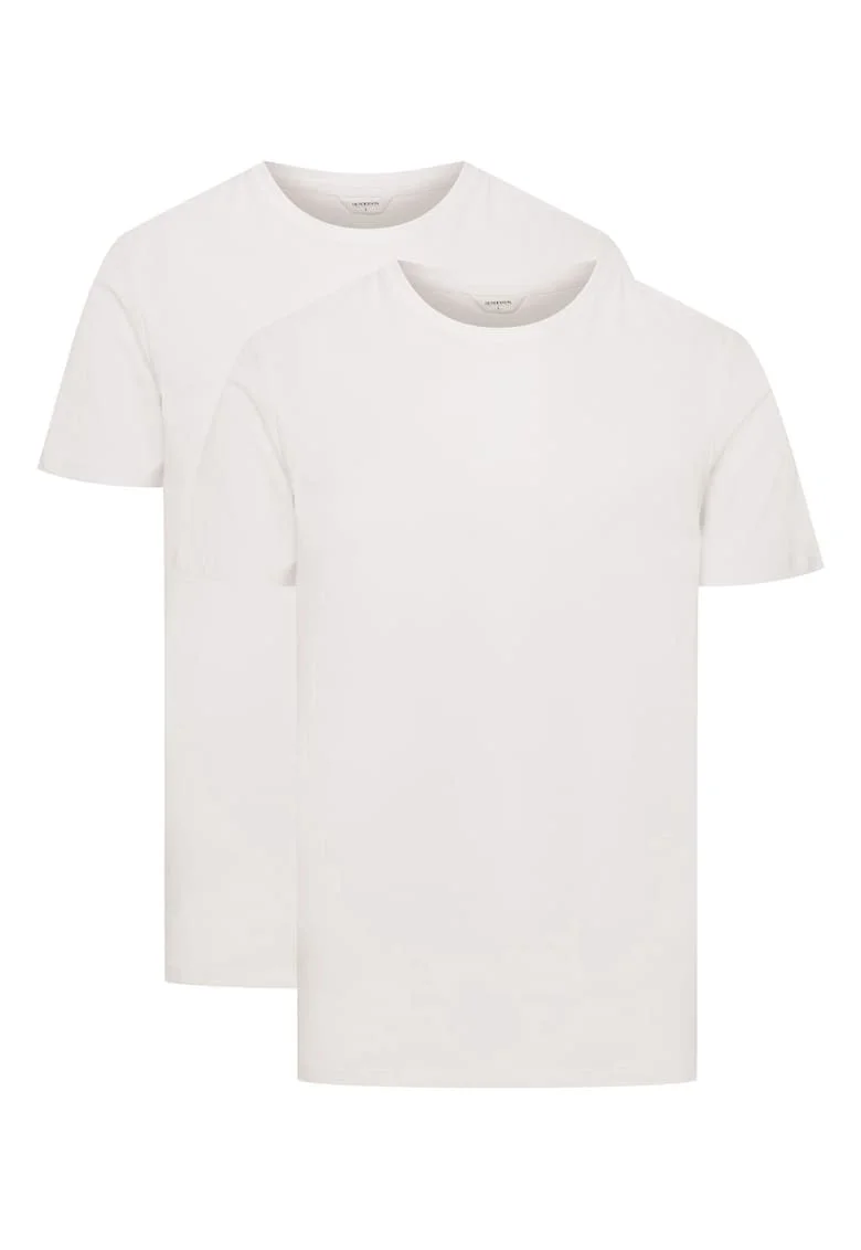 Tricou cu maneca scurta Move  set de 2 perechi Alb, Alb
