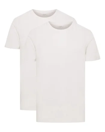 Tricou cu maneca scurta Move  set de 2 perechi Alb, Alb