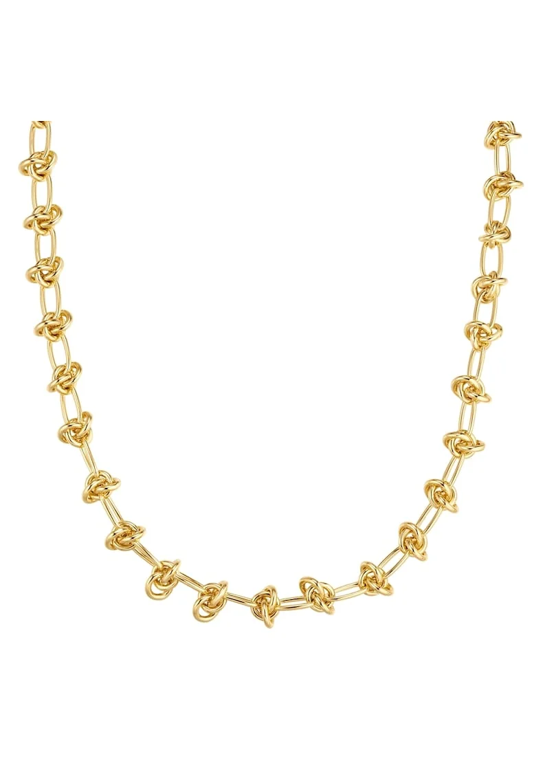 Colier placat cu aur de 14K, Auriu