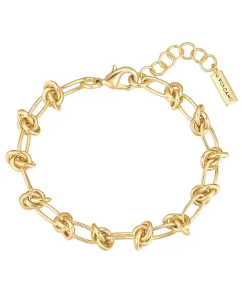Bratara placata cu aur de 14K, Auriu