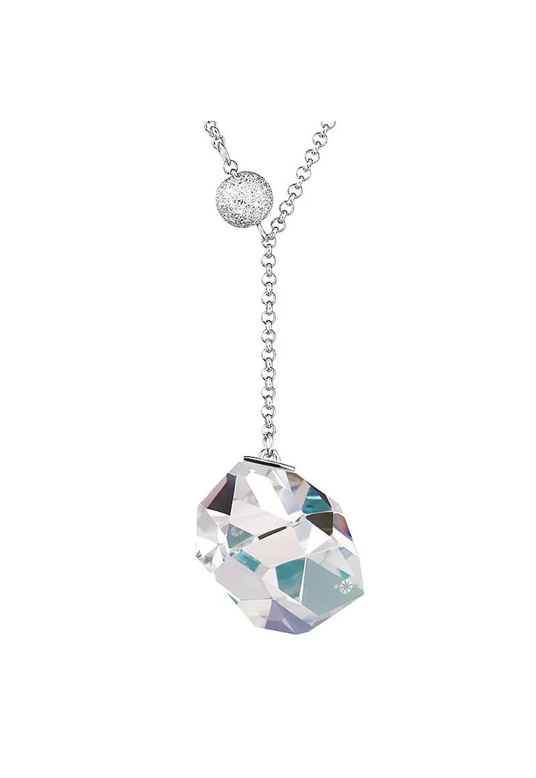 Colier de argint  Crystal AB, Charmant, Argintiu