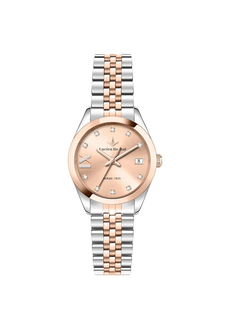 Ceas dama  R0453114511 Quartz Argintiu, Rose gold